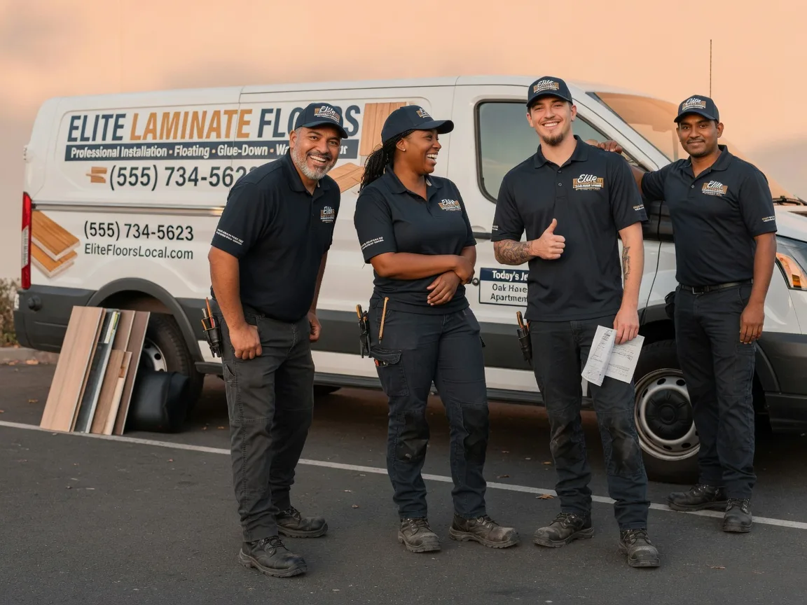 Laminate flooring installation company in Yorkshire, OH